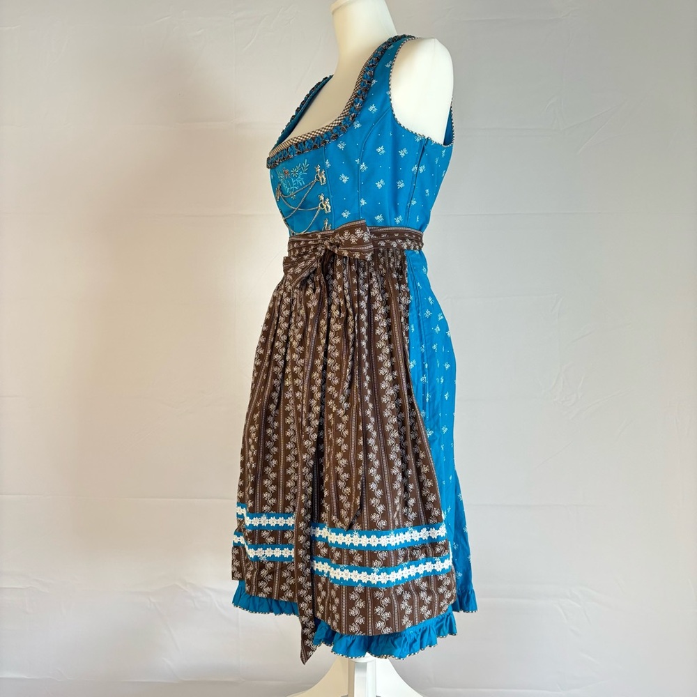 Authentic German Dirndl Dress – Country Line Size ~12 (US) | Oktoberfest - Picture 4 of 9